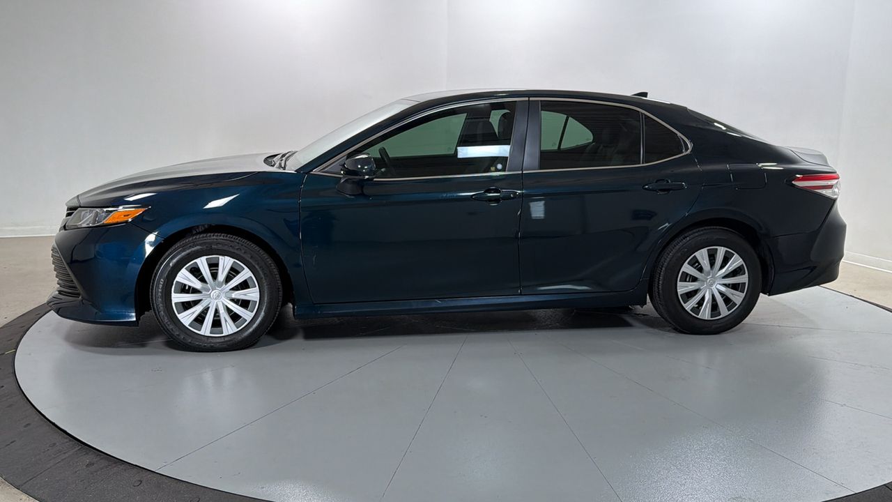 Used 2020 Blue Toyota LE image 8