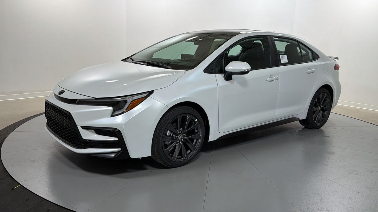 Midnight Black Metallic 2026 Toyota Corolla Sedan Front-Wheel Drive Continuously Variable Transmission