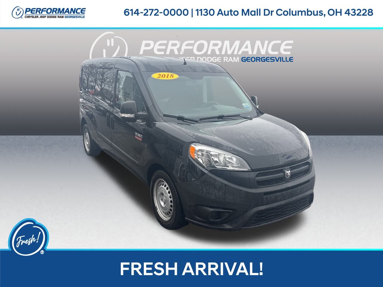 2018 RAM ProMaster City Tradesman Cargo Van
