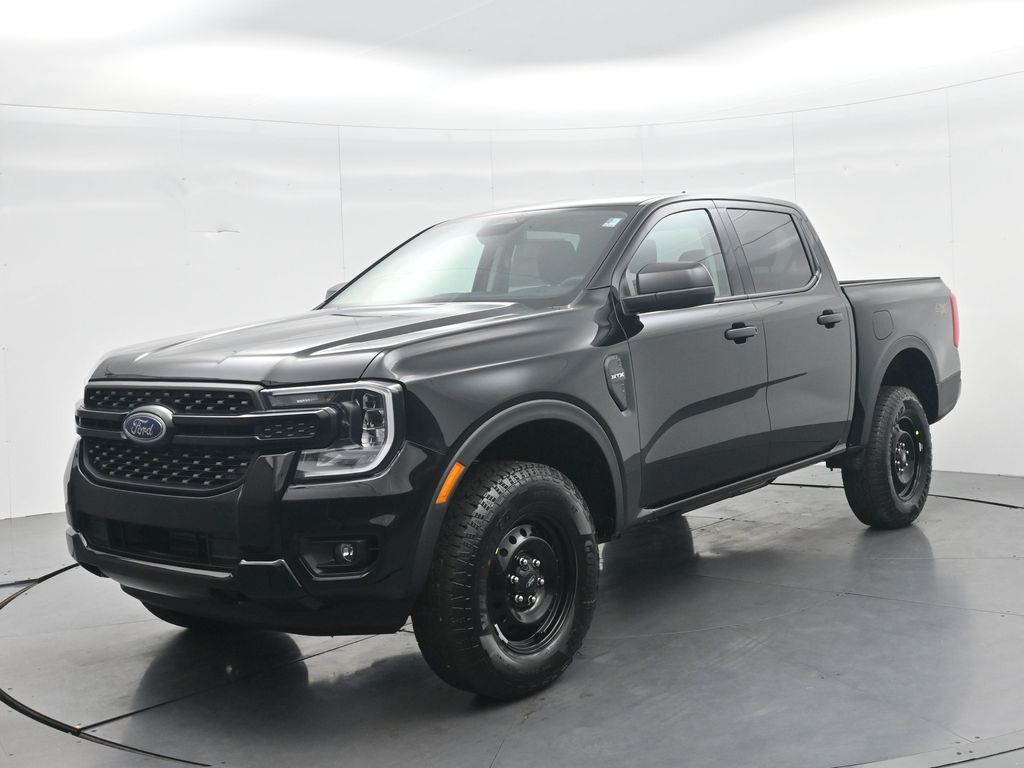 Shadow Black 2026 Ford Ranger Pickup Truck Four-Wheel Drive Automatic