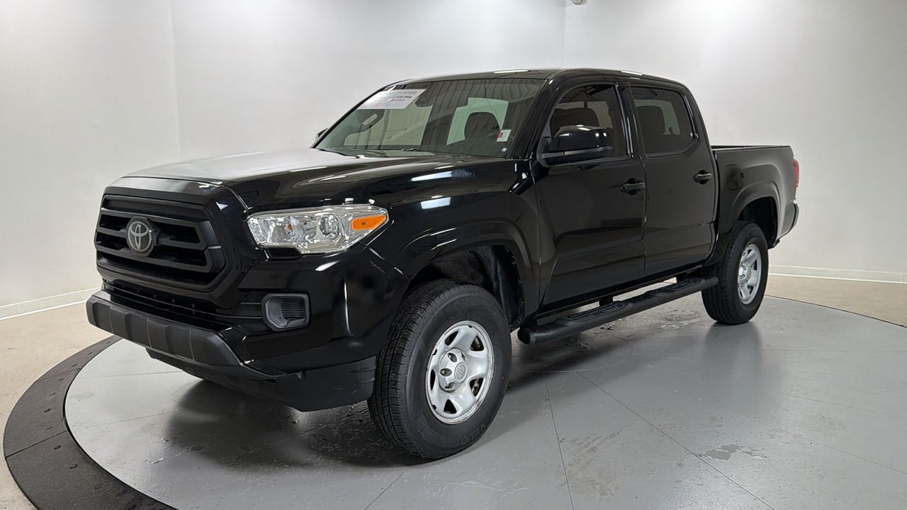 Midnight Black Metallic 2021 Toyota Tacoma Pickup Truck Four-Wheel Drive 6-Speed Automatic