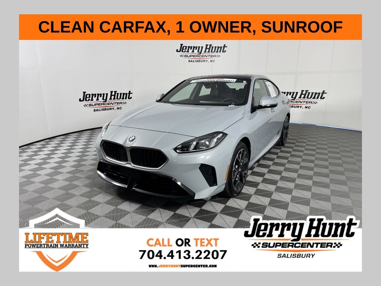 Gray Metallic 2025 BMW 2 Series 228 Gran Coupe xDrive Sedan All-Wheel Drive 7-Speed Automatic