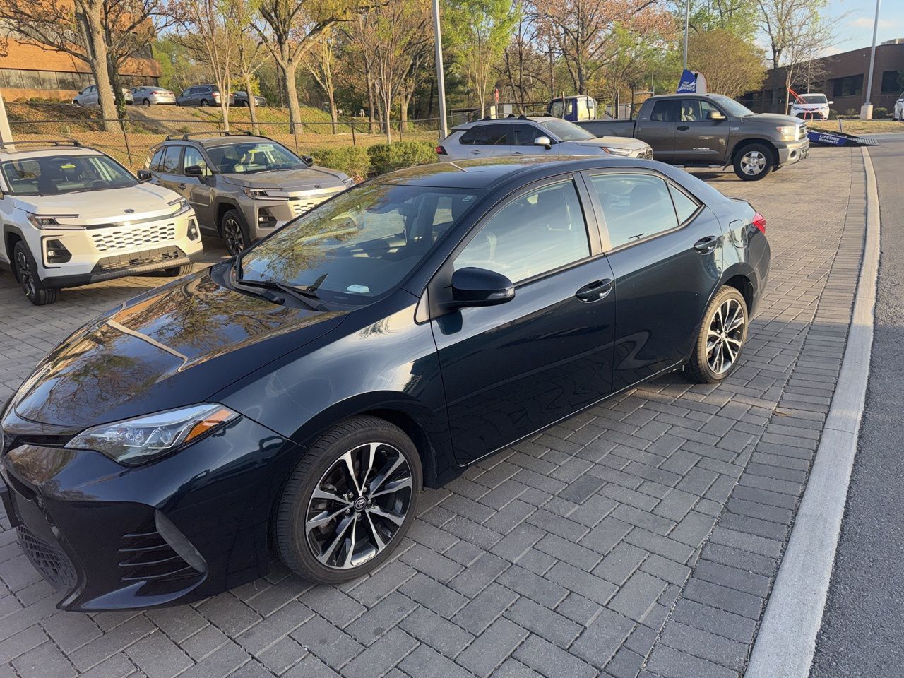 Teal (Galactic Aqua Mica) 2019 Toyota Corolla L Sedan Front-Wheel Drive Continuously Variable Transmission