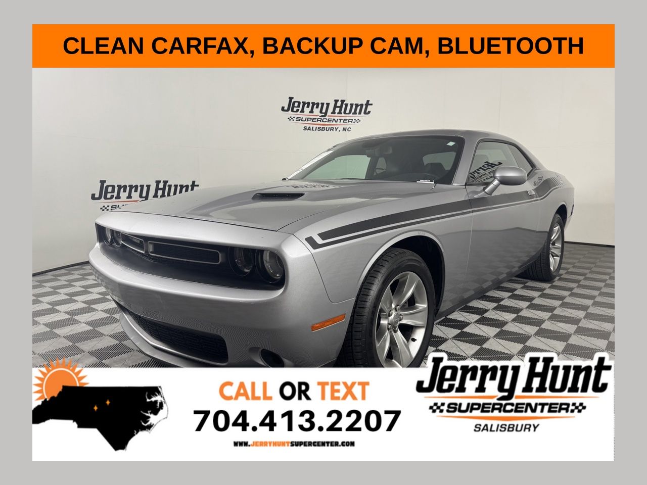 Silver (Billet Clearcoat) 2018 Dodge Challenger Coupe Rear-Wheel Drive 8-Speed Automatic