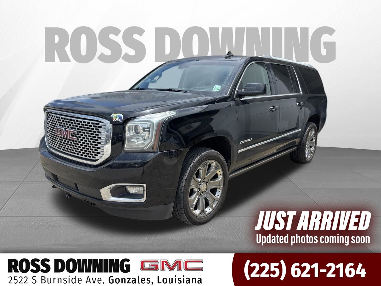Onyx Black 2016 GMC Yukon XL SUV / Crossover Four-Wheel Drive 8-Speed Automatic