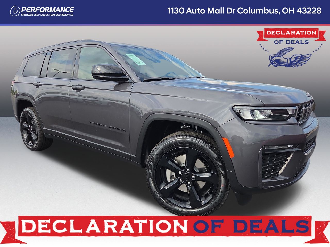 Baltic Gray Metallic Clearcoat 2026 Jeep Grand Cherokee L Limited 4WD SUV / Crossover Four-Wheel Drive 8-Speed Automatic