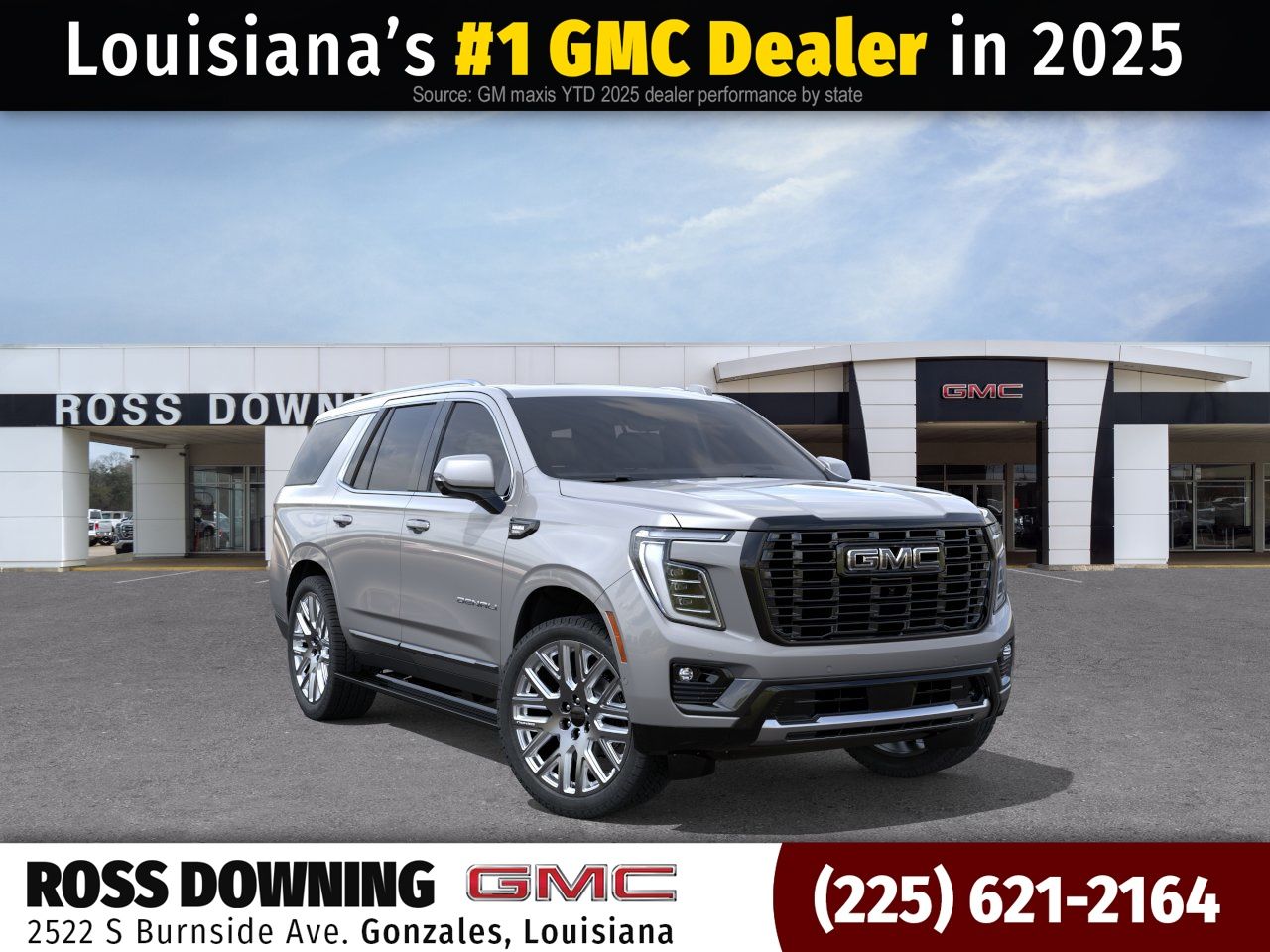 Sterling Metallic 2026 GMC Yukon SUV / Crossover Four-Wheel Drive