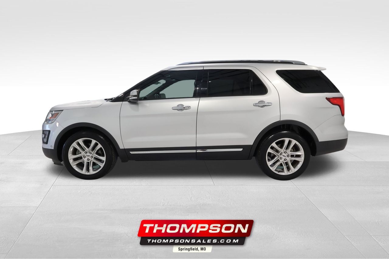 Ingot Silver Metallic 2017 Ford Explorer SUV / Crossover Front-Wheel Drive 6-Speed Automatic