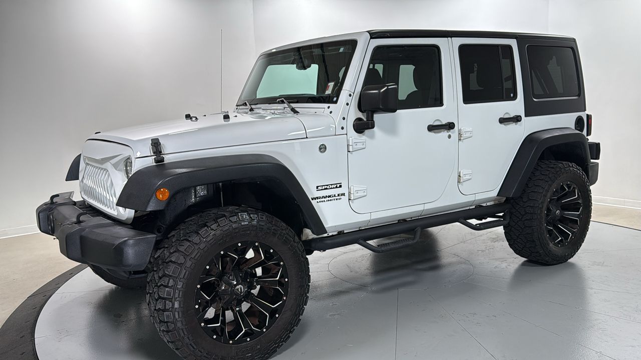 Bright White Clearcoat 2017 Jeep Wrangler SUV / Crossover Four-Wheel Drive 5-Speed Automatic