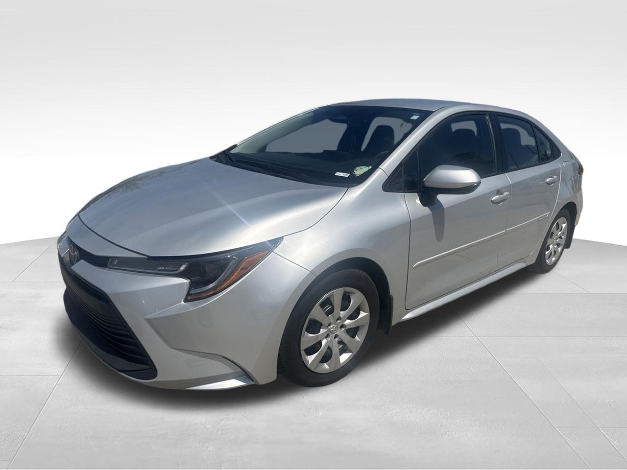 Classic Silver 2025 Toyota Corolla Sedan Front-Wheel Drive Continuously Variable Transmission