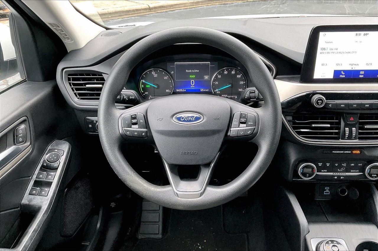 Certified Used 2021 White Ford SE image 9