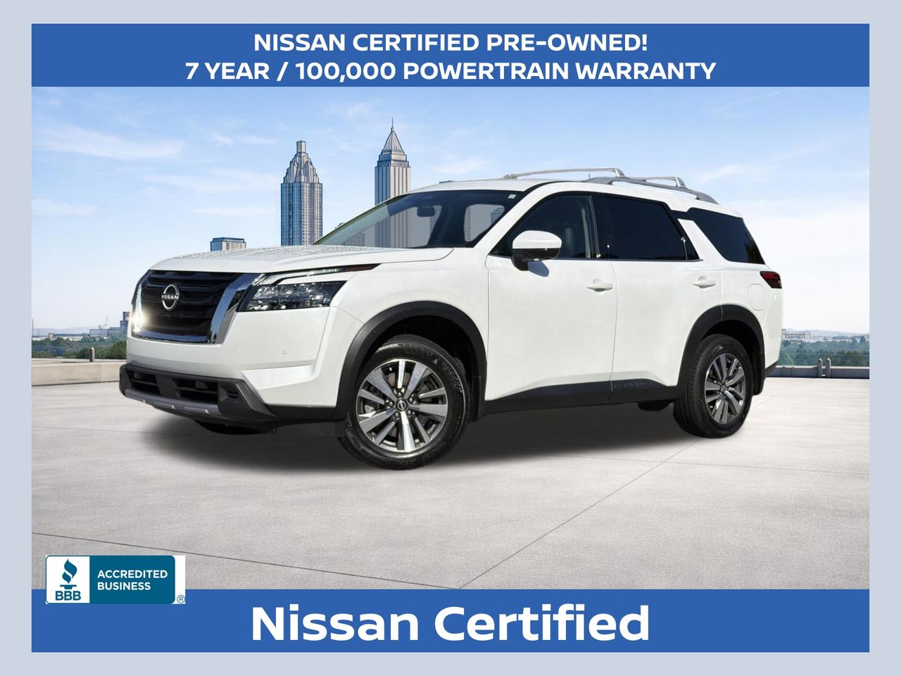 Everest White Pearl Tricoat 2025 Nissan Pathfinder SUV / Crossover All-Wheel Drive 9-Speed Automatic