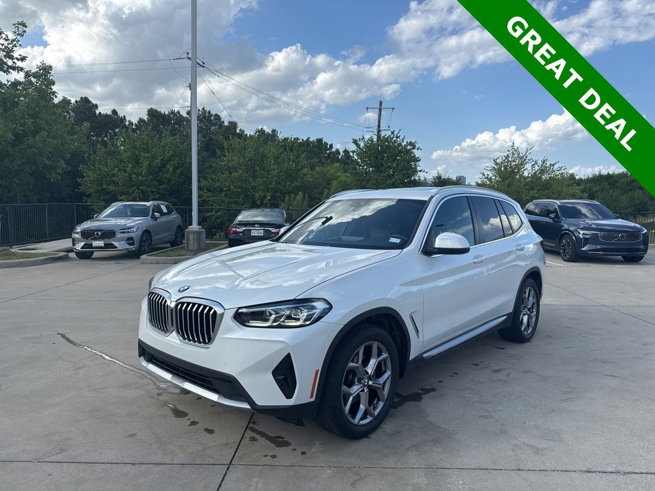 Mineral White Metallic 2022 BMW X3 xDrive30i AWD SUV / Crossover All-Wheel Drive 8-Speed Automatic