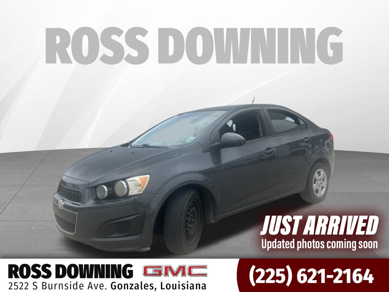 Cyber Gray Metallic 2013 Chevrolet Sonic Sedan Front-Wheel Drive 6-Speed Automatic