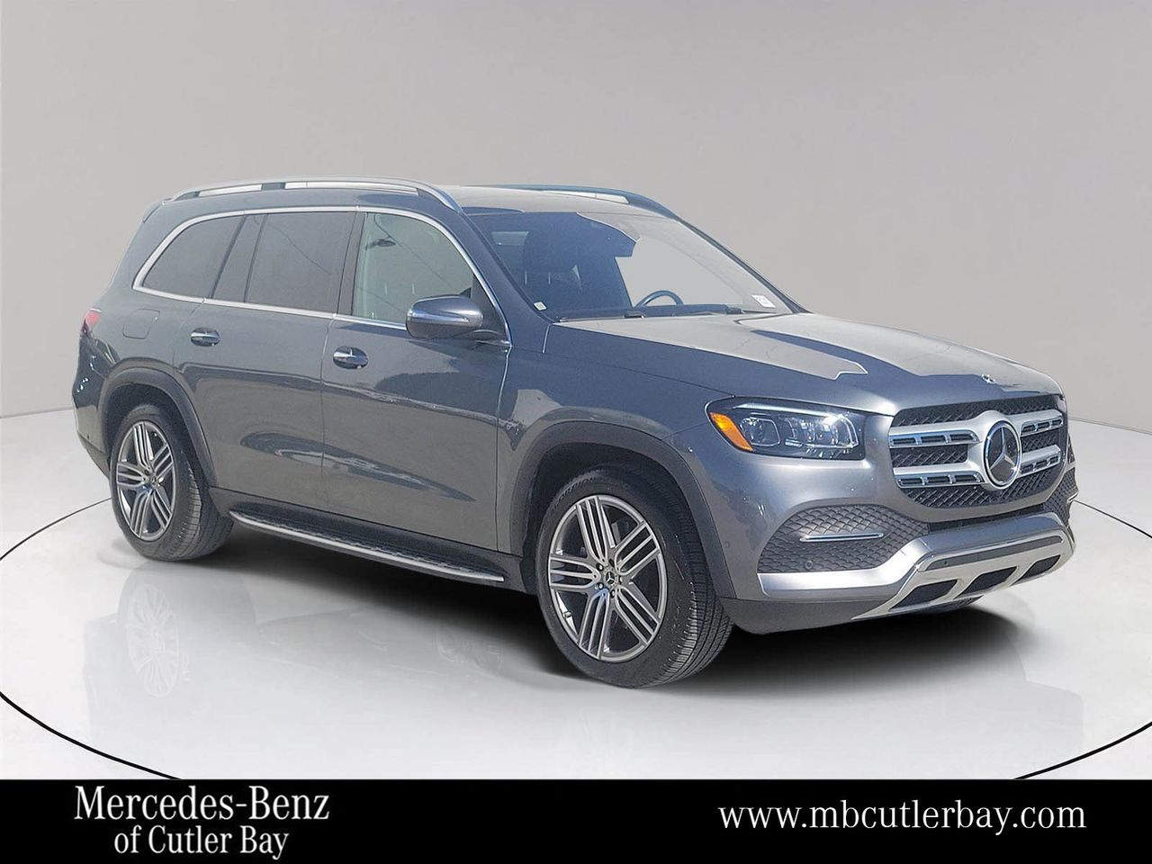 Selenite Gray Metallic 2022 Mercedes-Benz GLS 450 4MATIC SUV / Crossover All-Wheel Drive 9-Speed Automatic
