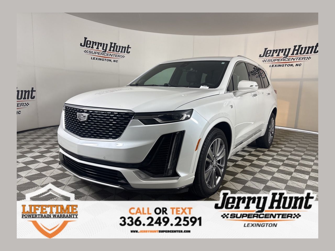Crystal White Tricoat 2024 Cadillac XT6 SUV / Crossover Four-Wheel Drive 9-Speed Automatic