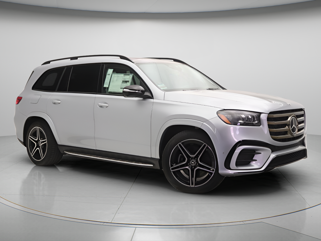 Silver 2026 Mercedes-Benz GLS 450 4MATIC SUV / Crossover All-Wheel Drive 9-Speed Automatic