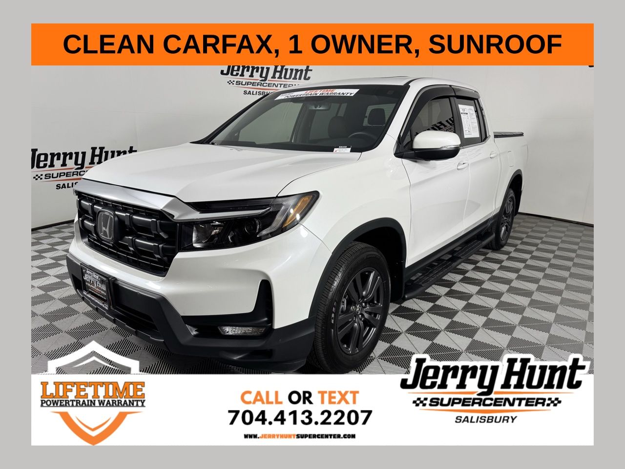 Platinum White Pearl 2024 Honda Ridgeline RTL AWD Pickup Truck All-Wheel Drive 9-Speed Automatic