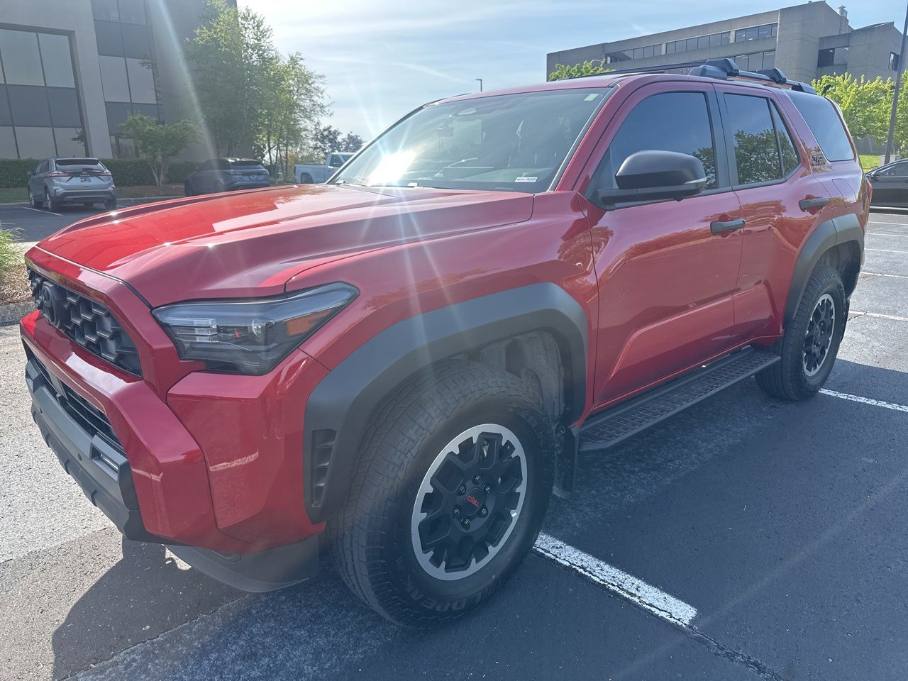 Red 2025 Toyota 4Runner TRD Off-Road Premium 4WD SUV / Crossover Four-Wheel Drive 8-Speed Automatic