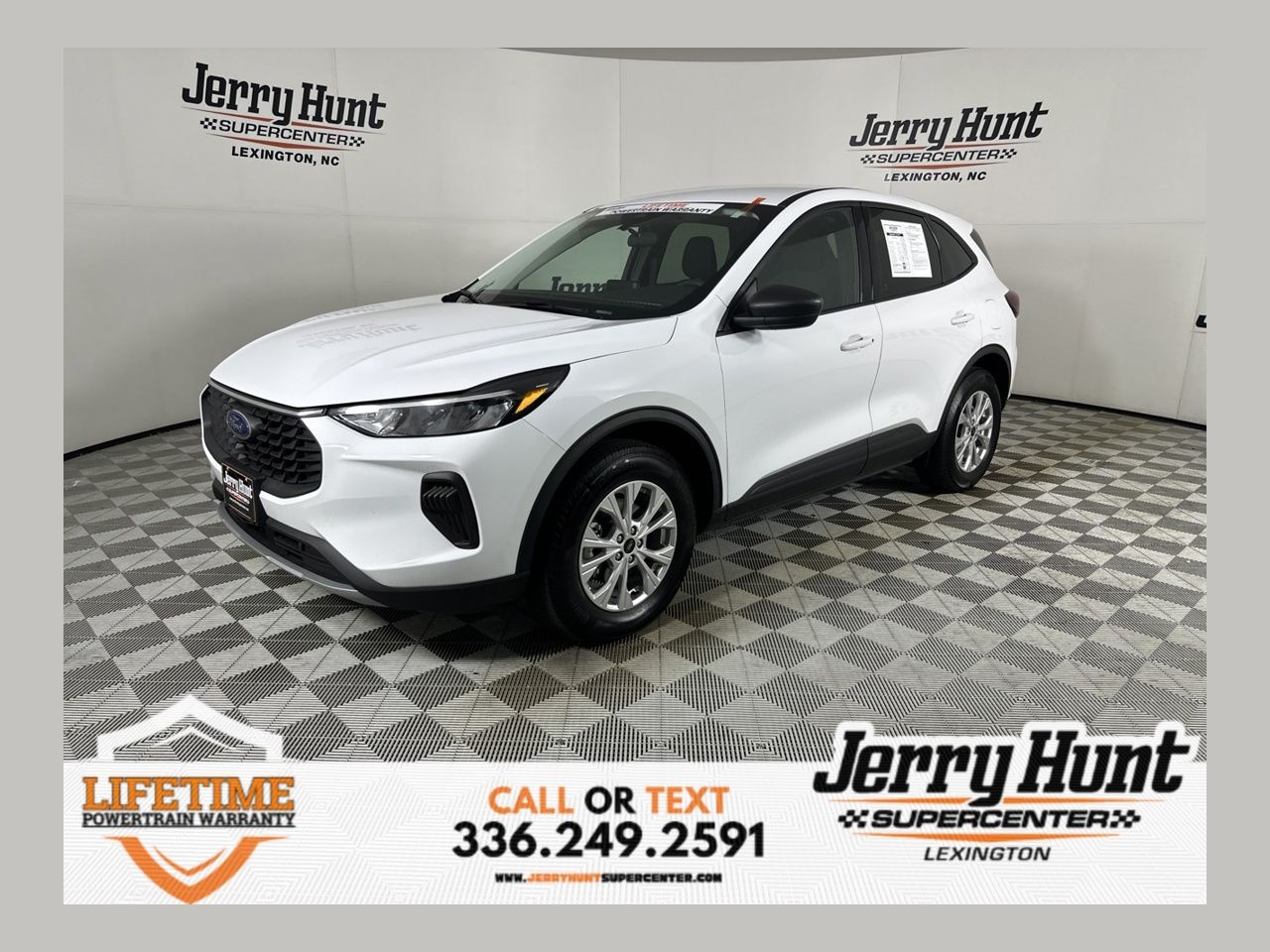 Oxford White 2025 Ford Escape SUV / Crossover All-Wheel Drive 8-Speed Automatic