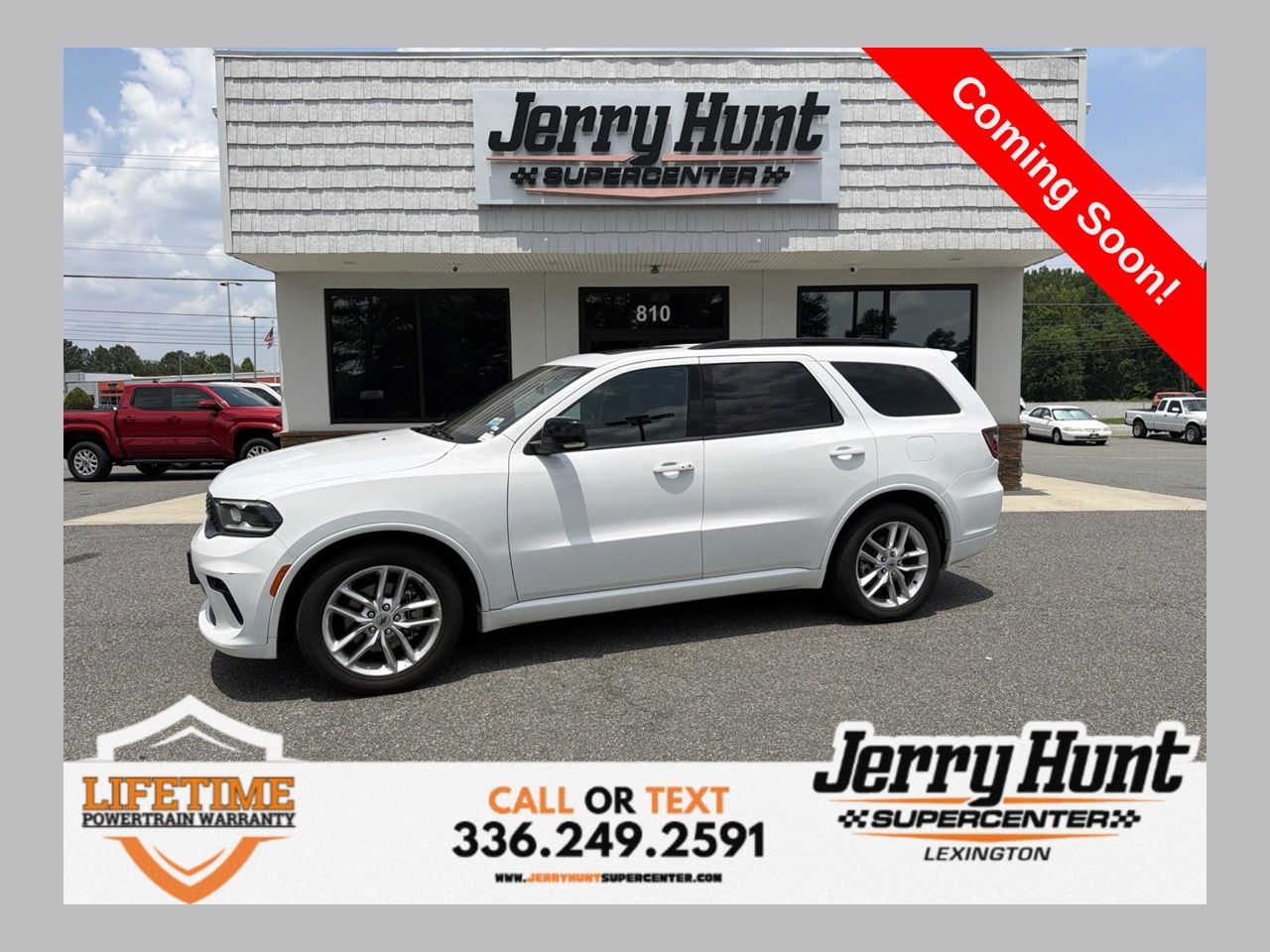 White Knuckle Clearcoat 2024 Dodge Durango GT Plus RWD SUV / Crossover Rear-Wheel Drive 8-Speed Automatic