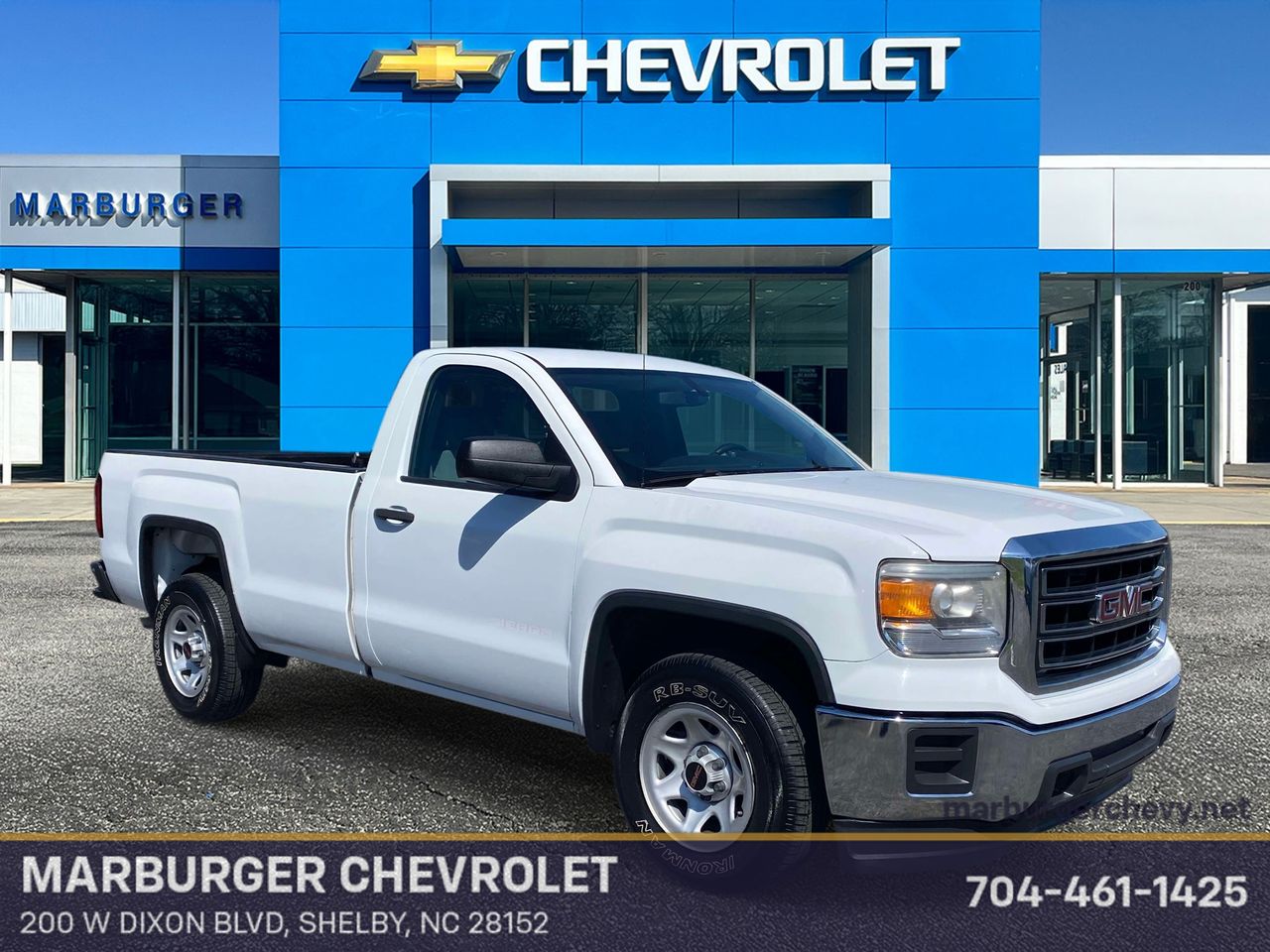 Summit White 2015 GMC Sierra 1500 Base Pickup Truck 4X2 6-Speed Automatic Overdrive
