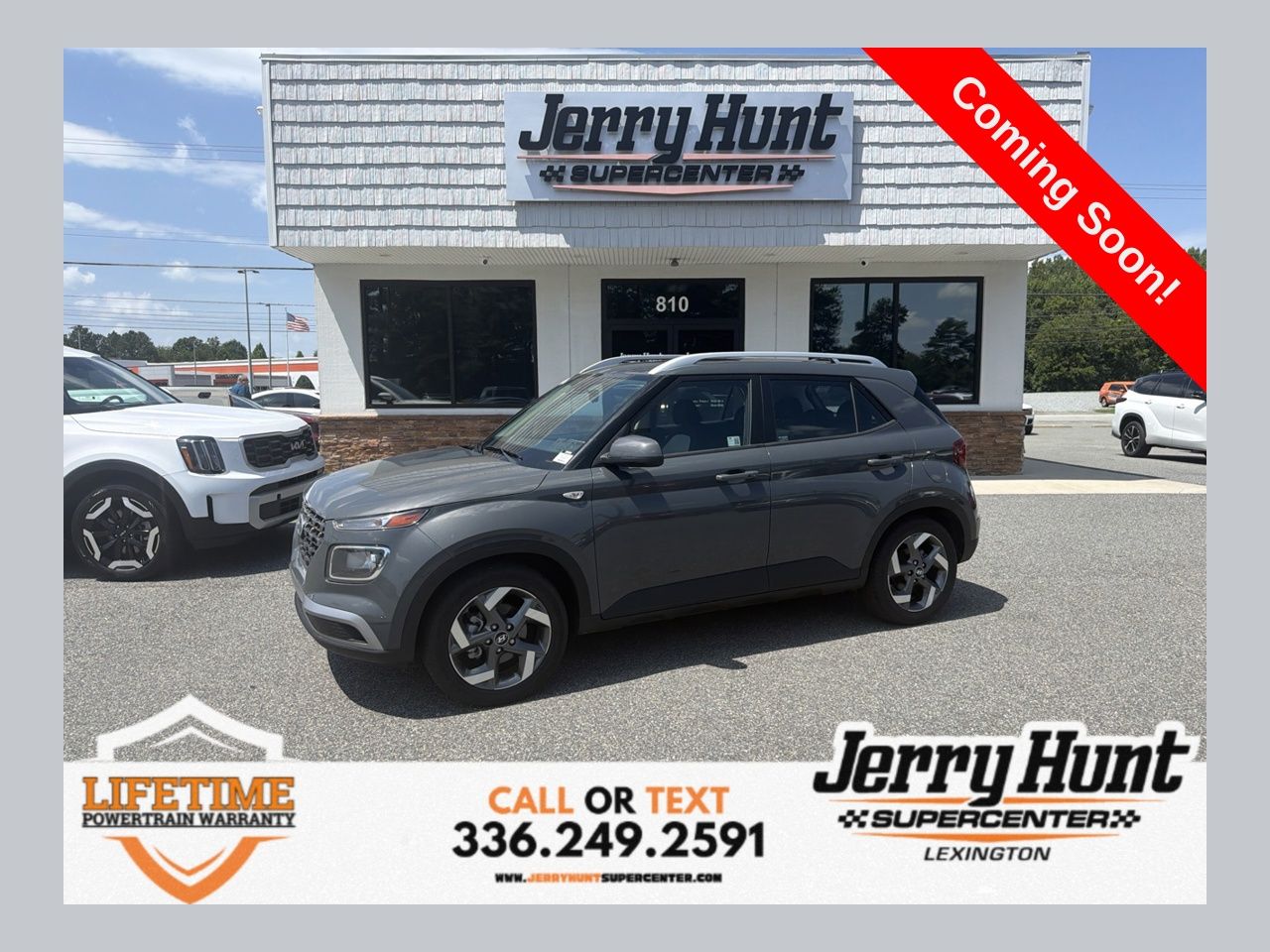 Ecotronic Gray 2025 Hyundai Venue SUV / Crossover Front-Wheel Drive Continuously Variable Transmission