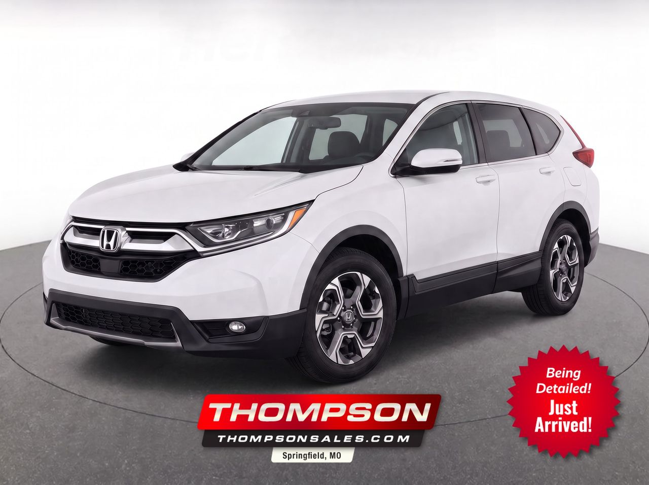 Platinum White Pearl 2019 Honda CR-V SUV / Crossover Front-Wheel Drive Continuously Variable Transmission