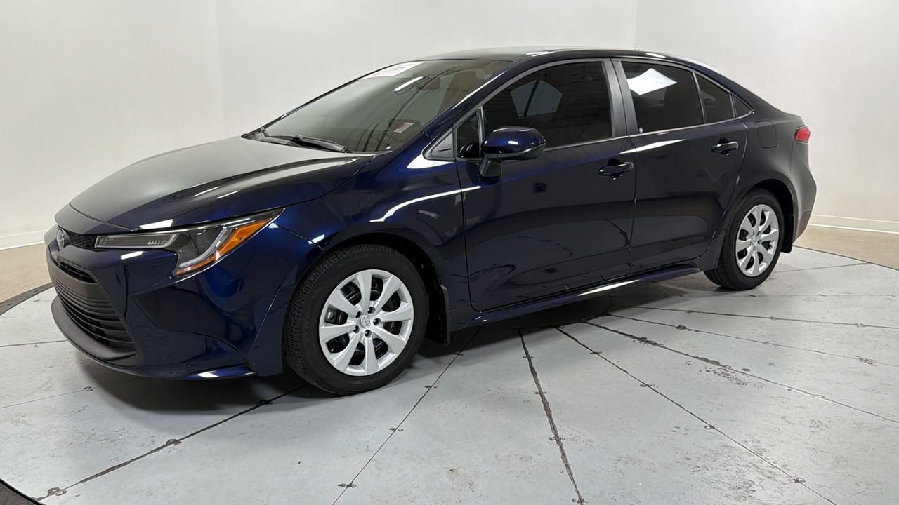 Blueprint 2025 Toyota Corolla LE FWD Sedan Front-Wheel Drive Continuously Variable Transmission