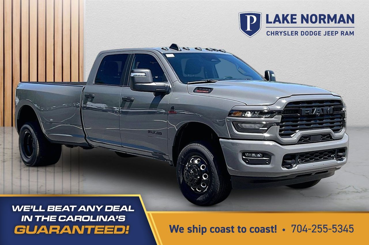 Gray Clearcoat 2026 RAM 3500 Pickup Truck Four-Wheel Drive 8-Speed Automatic