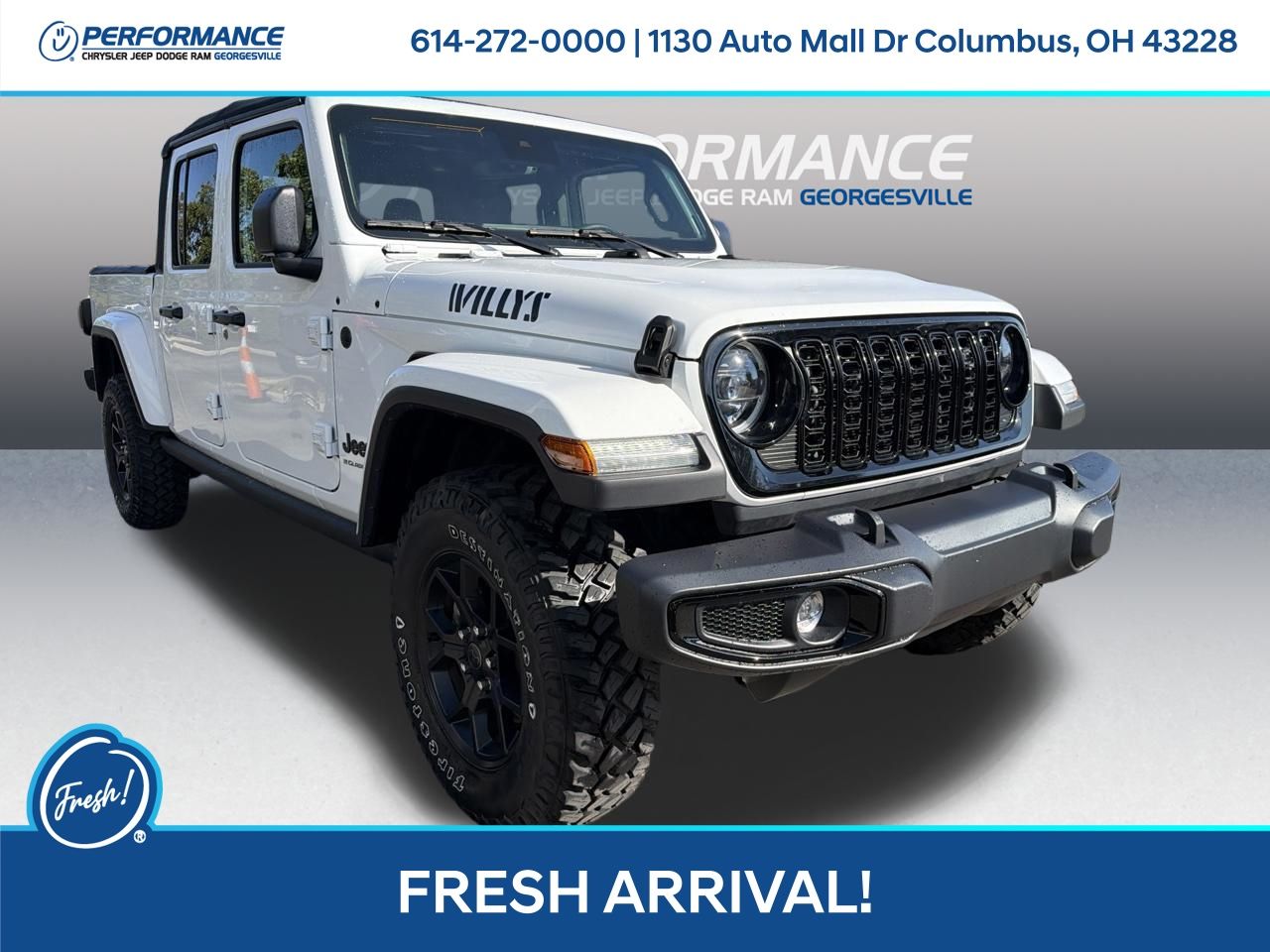 2025 Jeep Gladiator Willys Crew Cab 4WD