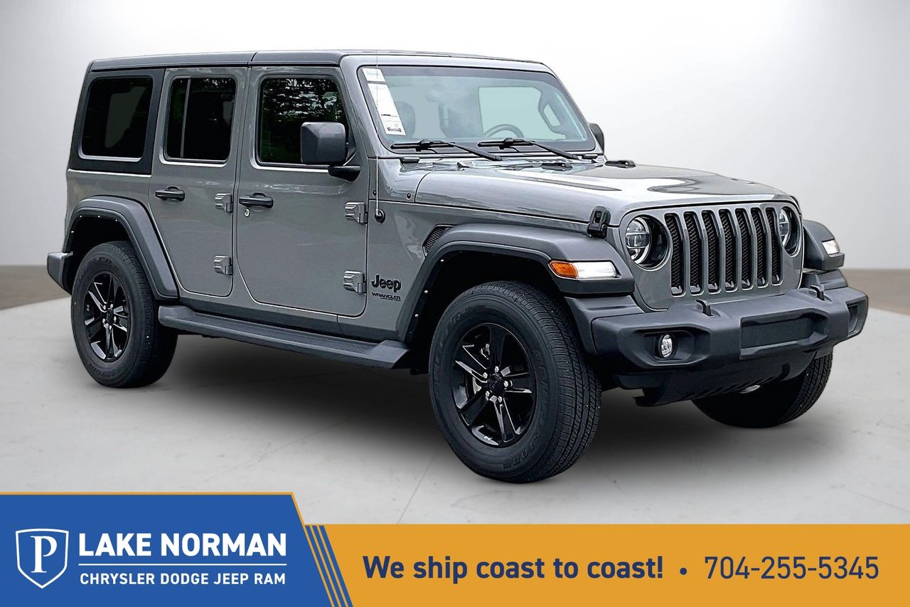 Sting-Gray Clearcoat 2022 Jeep Wrangler SUV / Crossover Four-Wheel Drive 8-Speed Automatic