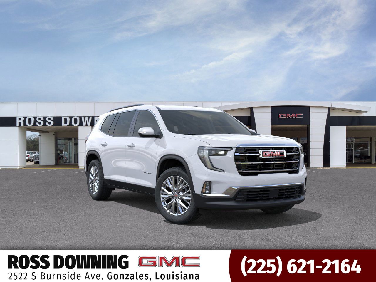 Summit White 2026 GMC Acadia Elevation FWD SUV / Crossover Front-Wheel Drive 8-Speed Automatic