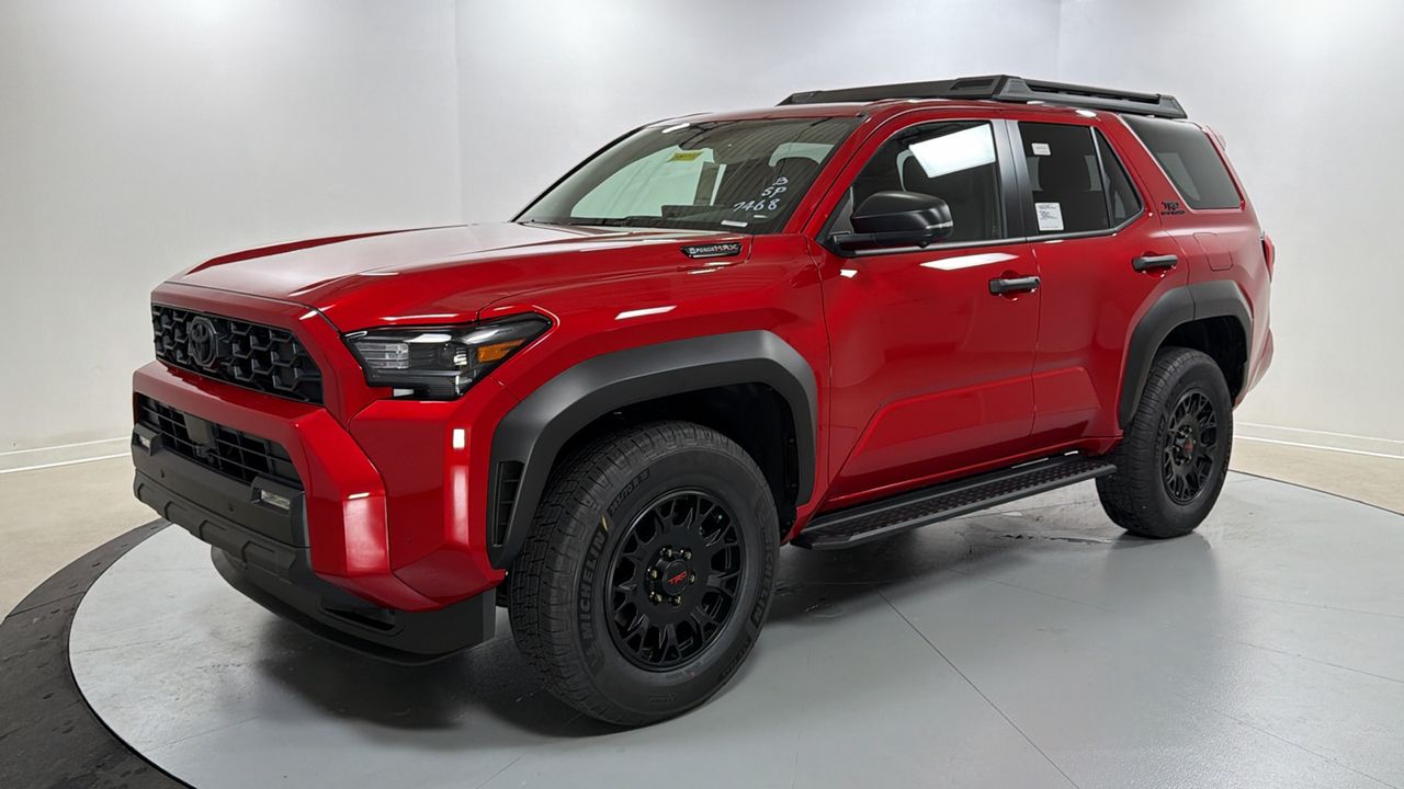 Red 2026 Toyota 4Runner TRD Off-Road Premium 4WD SUV / Crossover Four-Wheel Drive 8-Speed Automatic