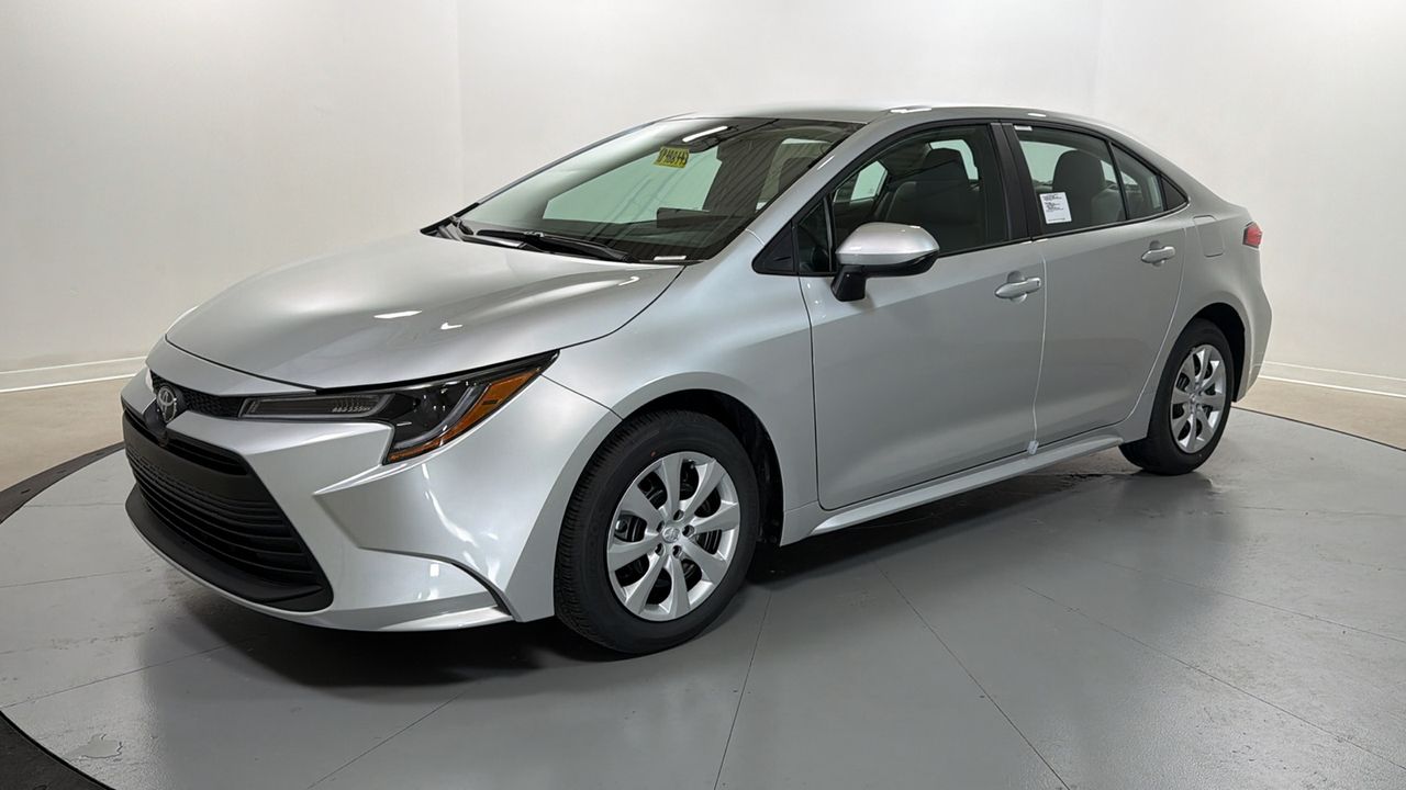 Classic Silver Metallic 2026 Toyota Corolla Sedan Front-Wheel Drive Continuously Variable Transmission