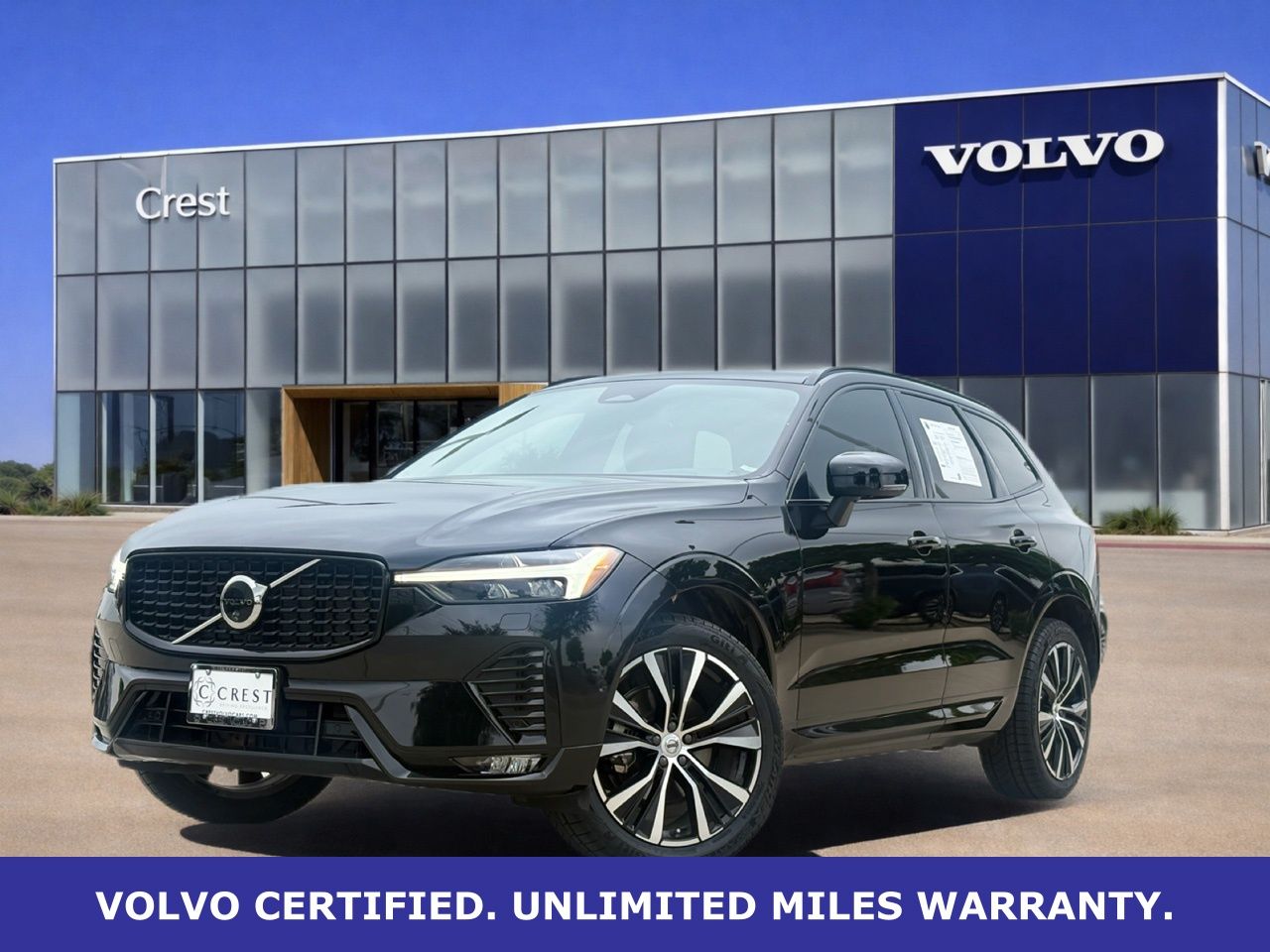 Onyx Black Metallic 2024 Volvo XC60 B5 Plus Dark Theme AWD SUV / Crossover All-Wheel Drive Automatic