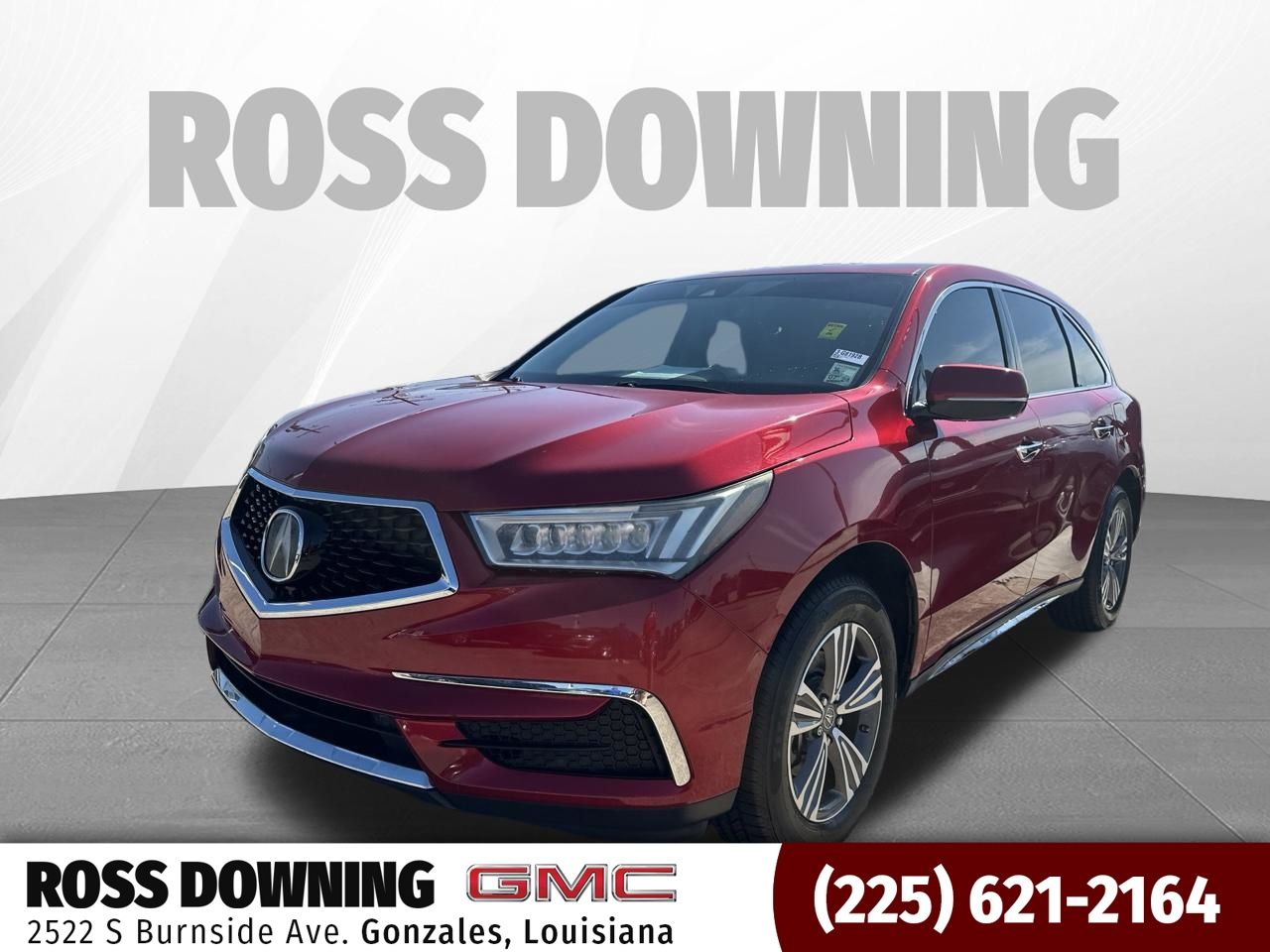 2019 Acura MDX Rojo SUV/Crossover Tracción delantera 9 velocidades Automática