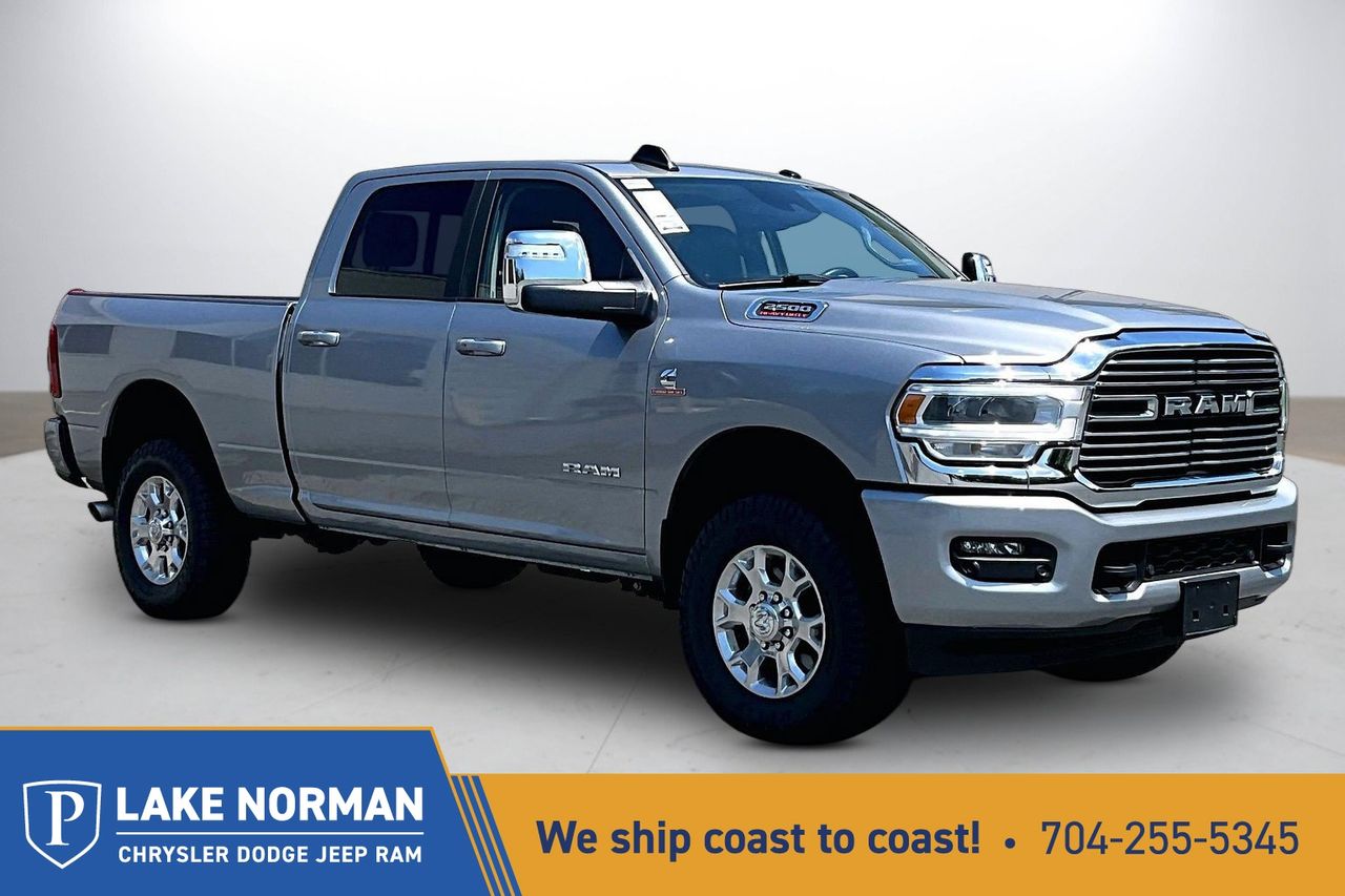 Billet Silver Metallic Clearcoat 2024 RAM 2500 Pickup Truck Four-Wheel Drive 6-Speed Automatic