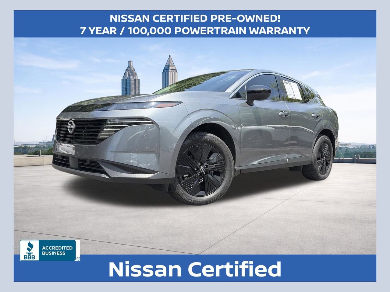 Gray (Gun Metallic) 2025 Nissan Murano SV FWD SUV / Crossover Front-Wheel Drive 9-Speed Automatic