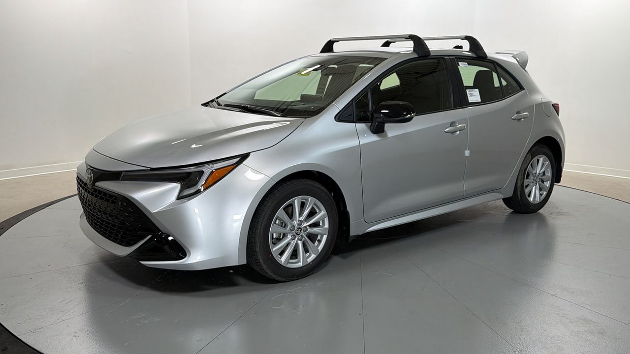Classic Silver Metallic 2026 Toyota Corolla Hatchback Hatchback Front-Wheel Drive Continuously Variable Transmission