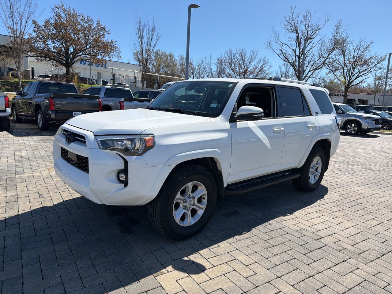 White 2023 Toyota 4Runner SR5 Premium 4WD SUV / Crossover Four-Wheel Drive 5-Speed Automatic