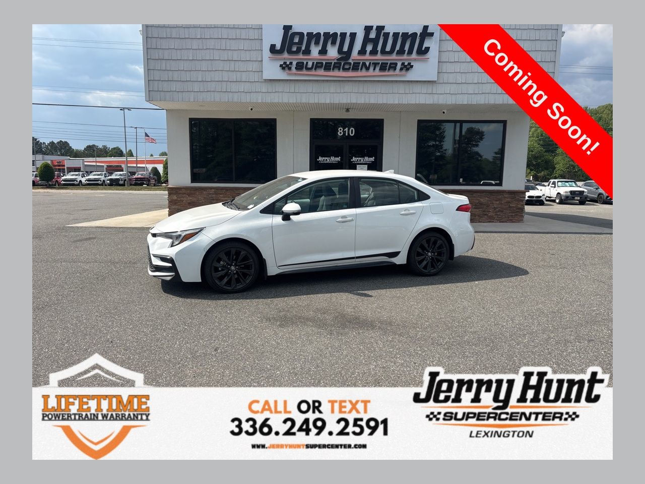 Ice 2025 Toyota Corolla SE FWD Sedan Front-Wheel Drive Continuously Variable Transmission