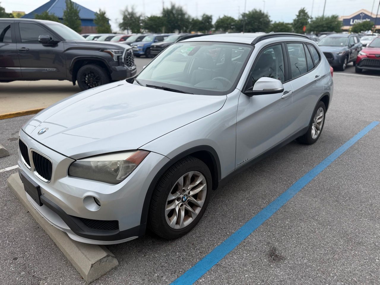 Glacier Silver Metallic 2015 BMW X1 xDrive28i AWD SUV / Crossover All-Wheel Drive 8-Speed Automatic