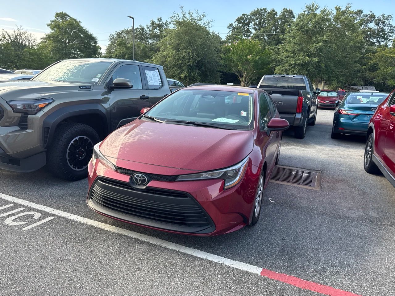 Pearl 2024 Toyota Corolla Sedan Front-Wheel Drive Continuously Variable Transmission