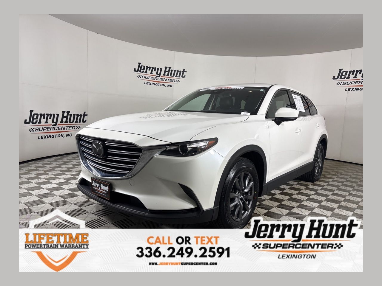 Snowflake White Pearl Mica 2023 Mazda CX-9 Touring AWD SUV / Crossover All-Wheel Drive 6-Speed Automatic