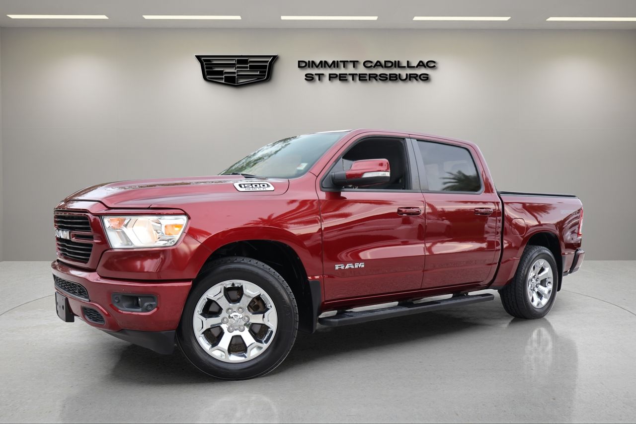 Delmonico Red Pearlcoat 2020 RAM 1500 Pickup Truck Four-Wheel Drive 8-Speed Automatic