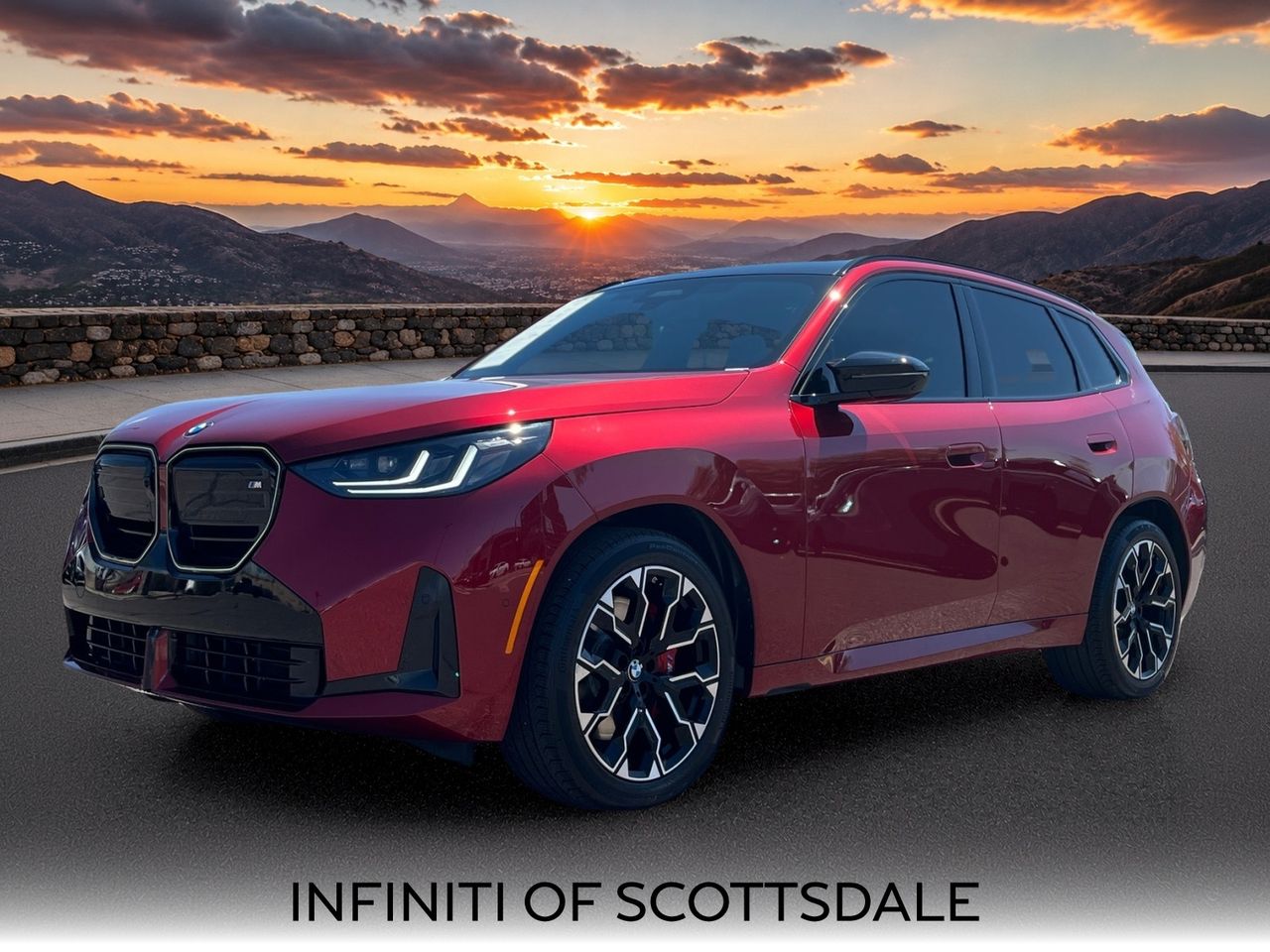 Vegas Red Metallic 2025 BMW X3 SUV / Crossover All-Wheel Drive 8-Speed Automatic