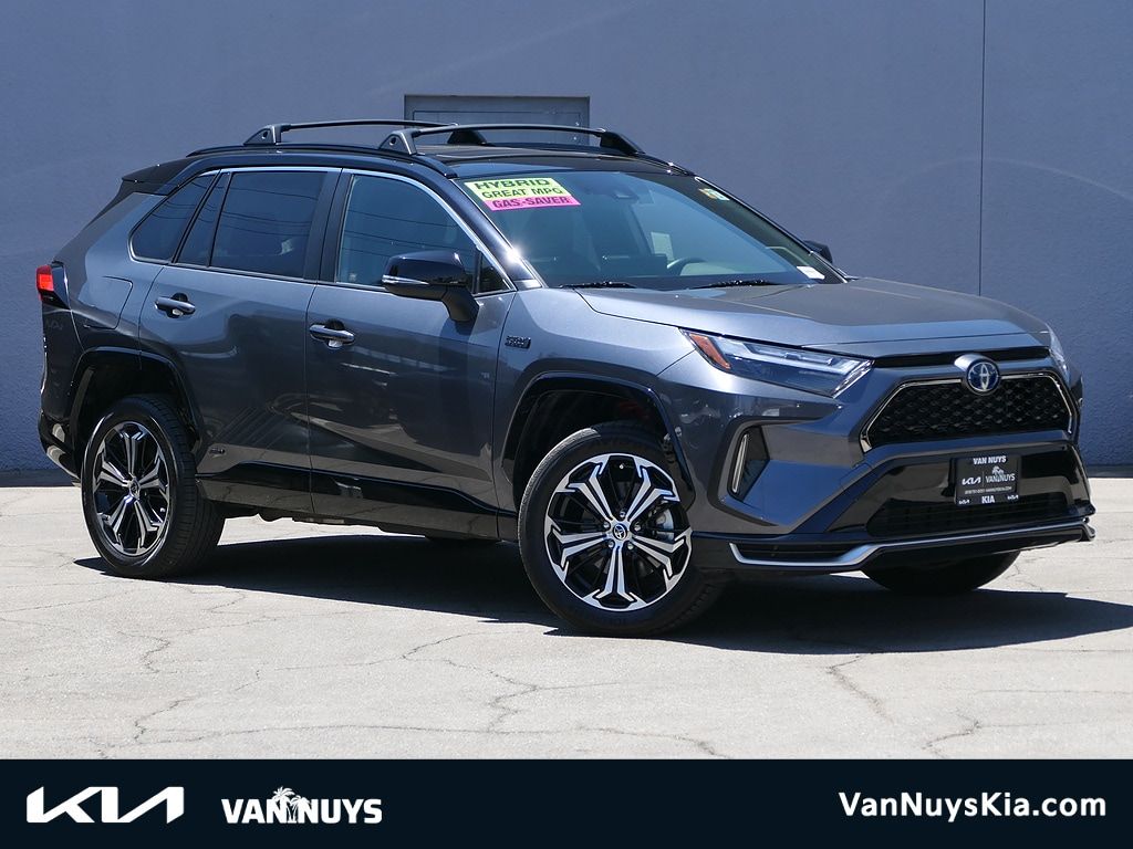 Midnight Black Metallic 2024 Toyota RAV4 Prime SUV / Crossover All-Wheel Drive Continuously Variable Transmission