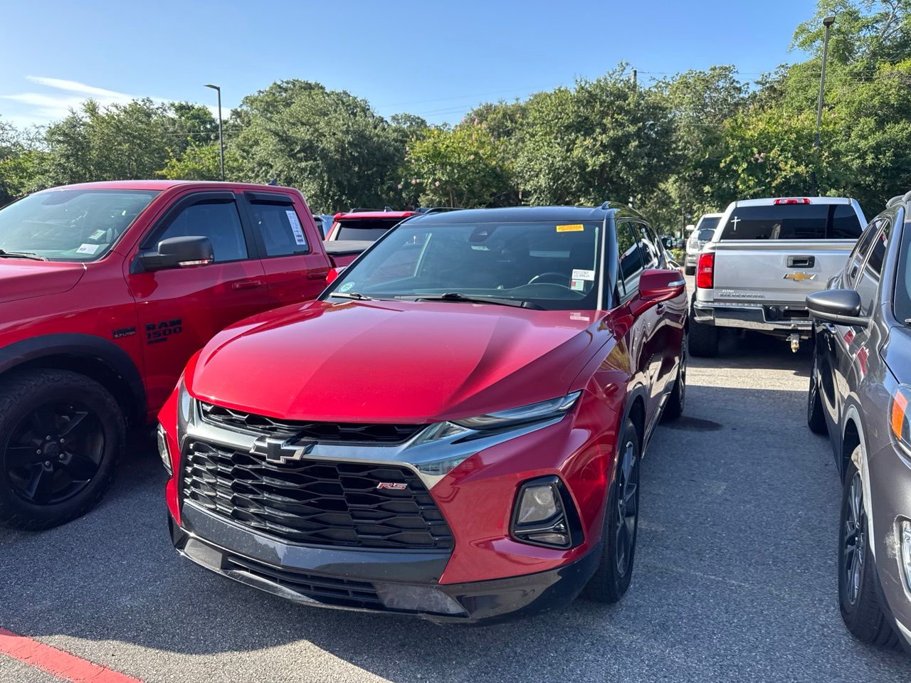Cherry Red Tintcoat 2022 Chevrolet Blazer SUV / Crossover Front-Wheel Drive 9-Speed Automatic Overdrive