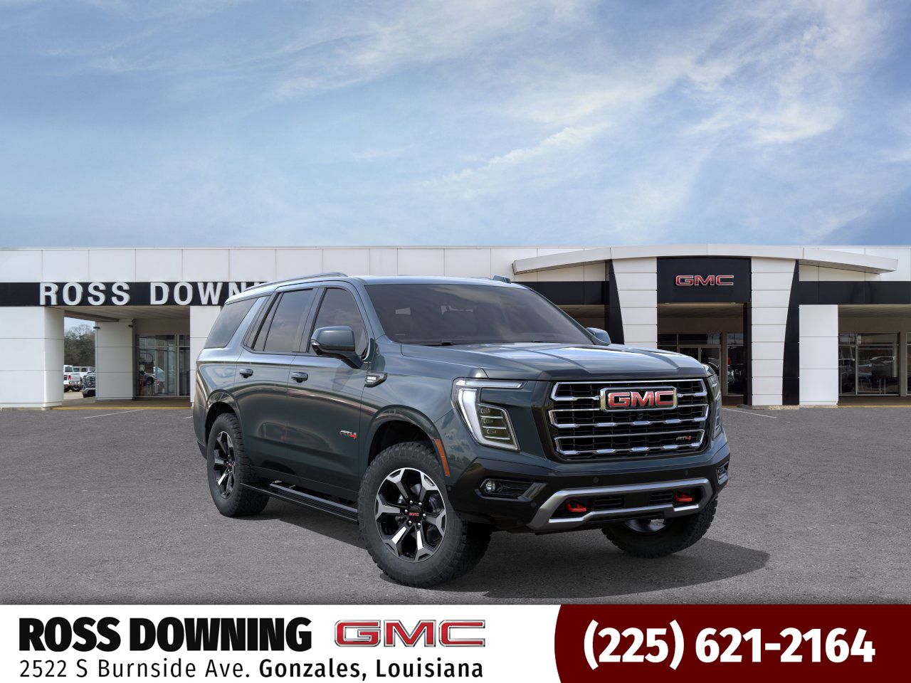 Midnight Pine 2026 GMC Yukon AT4 4WD SUV / Crossover Four-Wheel Drive
